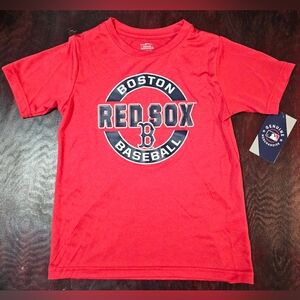 Genuine Merchandise Boston Red Sox Boys Performance Tee T-Shirt Size S(6/7)